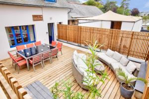 Maisons de vacances A 190m de la plage, hyper centre, maison pour 8 : photos des chambres