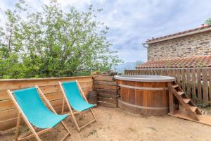 Maisons de vacances Mas Vizern avec bain nordique : photos des chambres