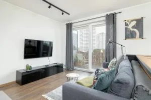 Przytulny i Nowoczesny Apartament z miejscem parkingowym w Katowicach by Noclegi Renters - Хожув