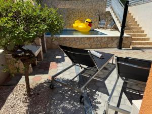 Ferienhaus Bilice - Pool beheizt - Fitness - Relax