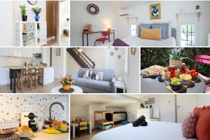 Appartements L'Ethnique 7p - Climatisation - Jardin - Parking - Salle de Sport : photos des chambres