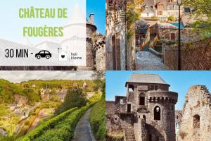 H3 Charmante maison sur la Vilaine près du Château