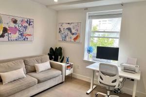 Modern 2BR king office, Nob Hill by UnionSq FiDi