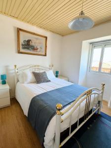 Sunset view, nearby lake and river beach