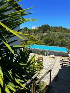 Sunset view, nearby lake and river beach - Vale do Barco