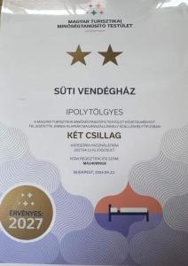 Süti Vendégház Ipolytölgyes
