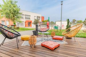 Appart'hotels Appart'City Confort Toulouse Aeroport Cornebarrieu : photos des chambres