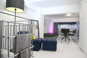 Central two-floor loft with private entrance