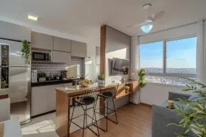 Arena MRV, 2 quartos,piscina,vaga|Brazilian Corner - 布鲁马迪纽