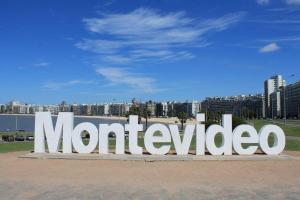 Moderno apto en piso 9 con vista a Playa Pocitos!