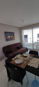 Terrazzas Flat, beira-mar em Manaíra