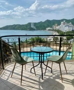 Espectacular vista a la playa el Rodadero - Puerto de Gaira