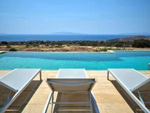 Oscar Villa, 180 panoramic sea views and pool - Aneratzá