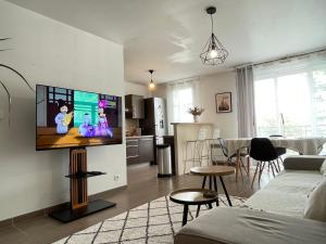 Appartements Duplex Moderne 8per&3Ch&10 min Disney&Parking free : photos des chambres