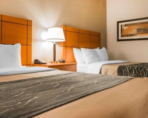 Queen Room with Two Queen Beds - Non-Smoking room in Comfort Inn Metro Airport Romulus