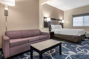 Queen Suite with Sofa Bed - Accessible/Non Smoking room in Comfort Inn & Suites Liverpool NY