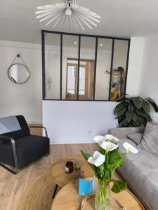 Appartement spacieux et moderne, en plein centre