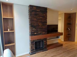 Lindo Flat no Serra Class com Piscina e Sauna