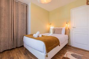 Maisons de vacances 3 bedroom house with garden, near tram : photos des chambres