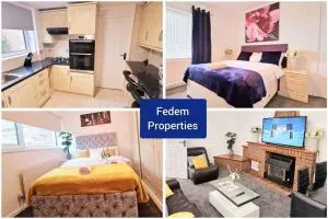 Attractive 4 bedroom entire house in Nottingham - 比斯顿