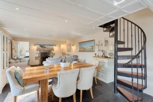 The Boathouse On The Atlantic Sea