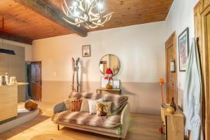 Appartements chalet de montagne Style sur le Quai saint Laurent et Bastille : photos des chambres