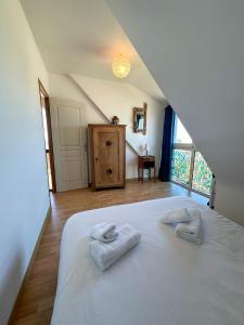 Maisons de vacances TY BEG - Maison confortable splendide vue mer : photos des chambres