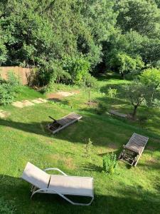 Appartements Le Tapis Vert - Loft avec jardin : photos des chambres