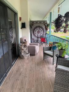Apartment with large terrace and garden view