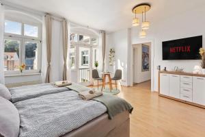 Neu Meißen Altstadt FamilyOase WLAN Netflix Magenta Disney