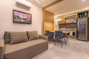 Conforto e vista mar na quadra da praia de Copa