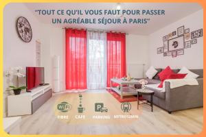 Luxueux Paris - Bagnolet - Les Lilas-Parking Gratuit - 4hvězdičkové hotely ve městě Bagnolet