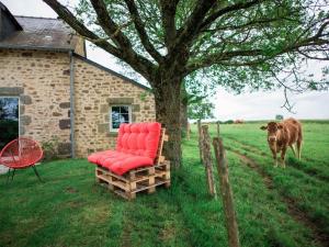 Maisons de vacances Gite de charme renove avec cheminee, terrasse et proche randonnees - Capacite 13 pers. - FR-1-410-179 : Maison de Vacances (7 Adultes)