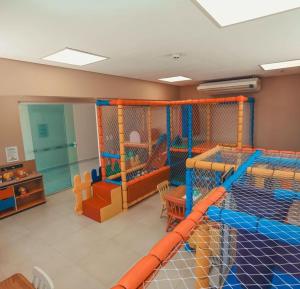 Flat em Resort Park Salinas vista a piscina