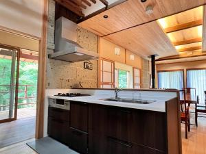 那須 流景邸 4星级 住宿 大堂