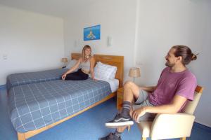 Double or Twin Room with Sea View room in Hotel Pinhalmar
