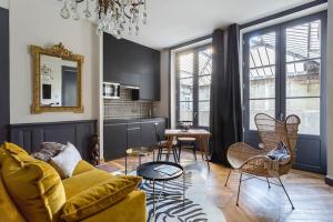 Appartements Le Secret, climatise, Place des Terreaux-Lyon 1er : photos des chambres