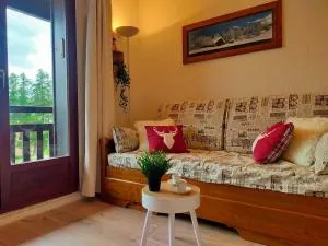 Charmant studio skis aux pieds 4 couchages - Risoul