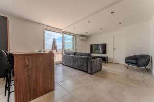 Port Marianne à Montpellier avec terrasse XXL