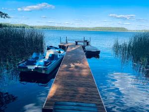 Dom nad jeziorem Mazury pomost segment 2