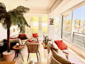 Palmeras Puerto en beach