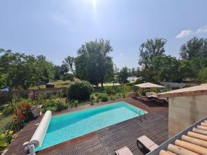 Maisons de vacances l-oasis girondine 4 etoiles : photos des chambres