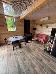 Chalets Cottage du Mauberme avec bain nordique : photos des chambres