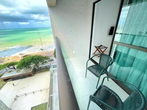 Conforto e luxo a beira-mar de Boa Viagem - W704