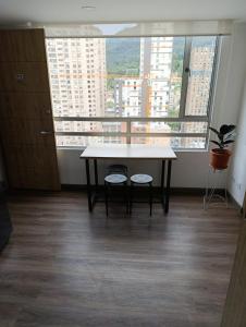 Comodo Loft con vista al Skyline de Bogotá