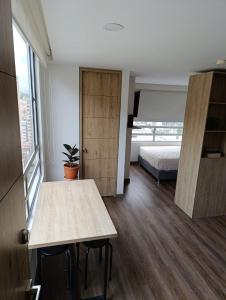 Comodo Loft con vista al Skyline de Bogotá