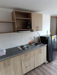 Comodo Loft con vista al Skyline de Bogotá