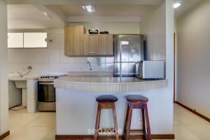 Apto vista p rio c varanda - Pontal BCL402