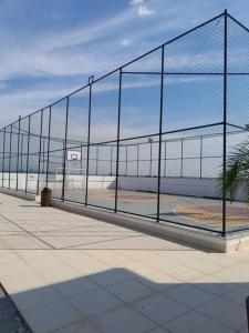 Apartamento novo, vista mar, 150m da praia