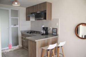 Depa Coral con Club de Playa Exclusivo Playa Bonfil Diamante